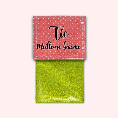 Pochette aimantée Corail Petits Pois