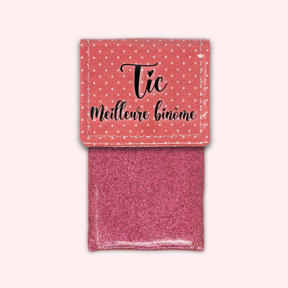 Pochette aimantée Corail Petits Pois