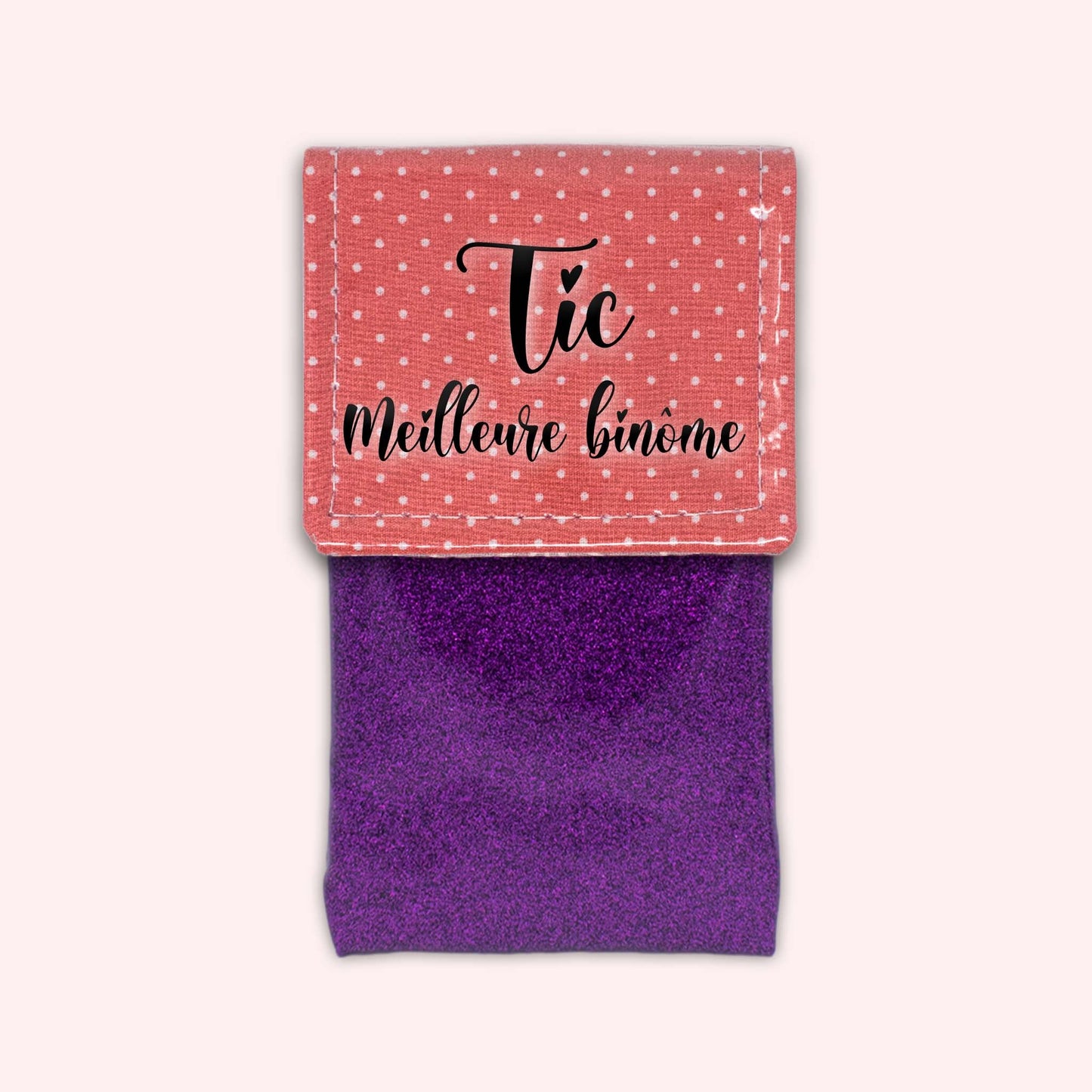 Pochette aimantée Corail Petits Pois