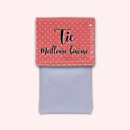 Pochette aimantée Corail Petits Pois