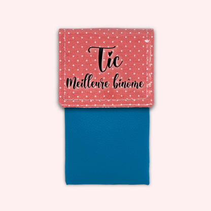 Pochette aimantée Corail Petits Pois