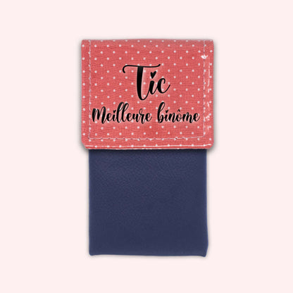 Pochette aimantée Corail Petits Pois