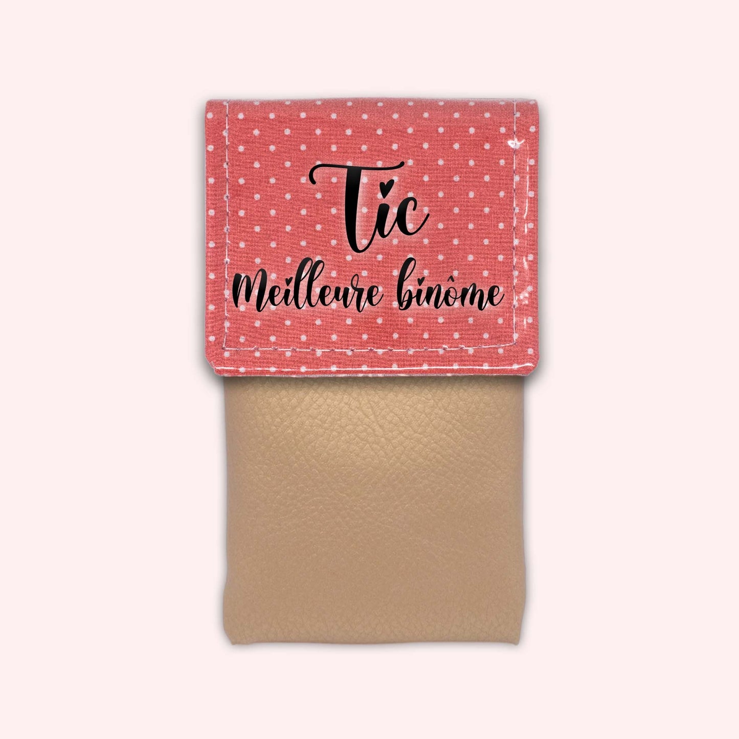 Pochette aimantée Corail Petits Pois