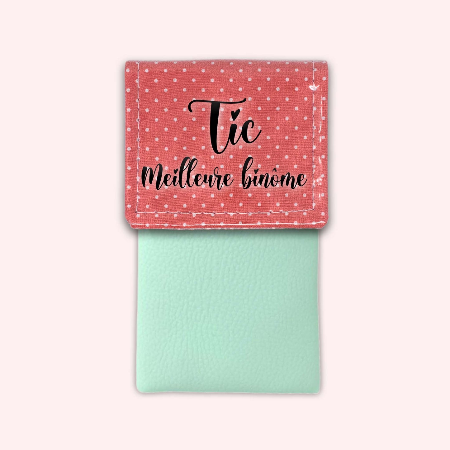 Pochette aimantée Corail Petits Pois