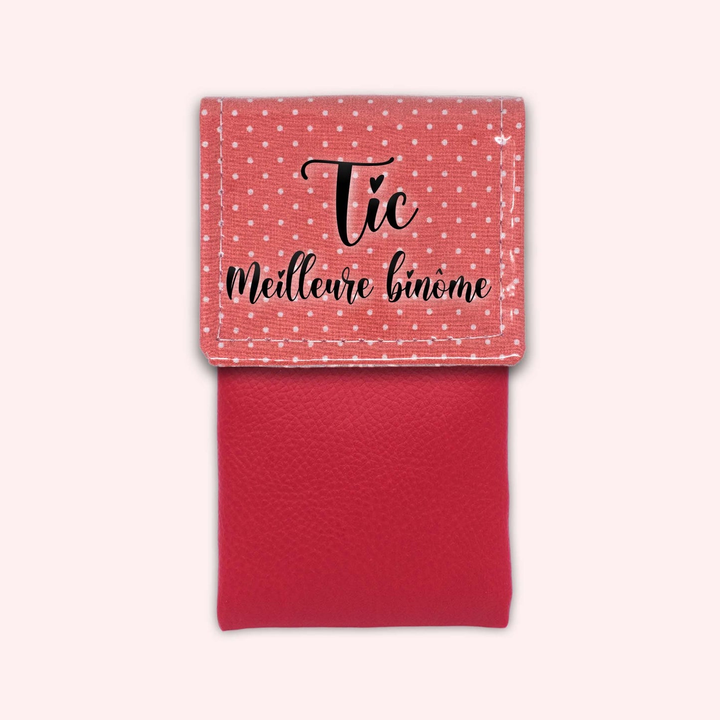 Pochette aimantée Corail Petits Pois