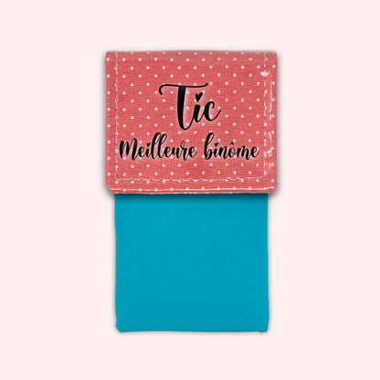 Pochette aimantée Corail Petits Pois
