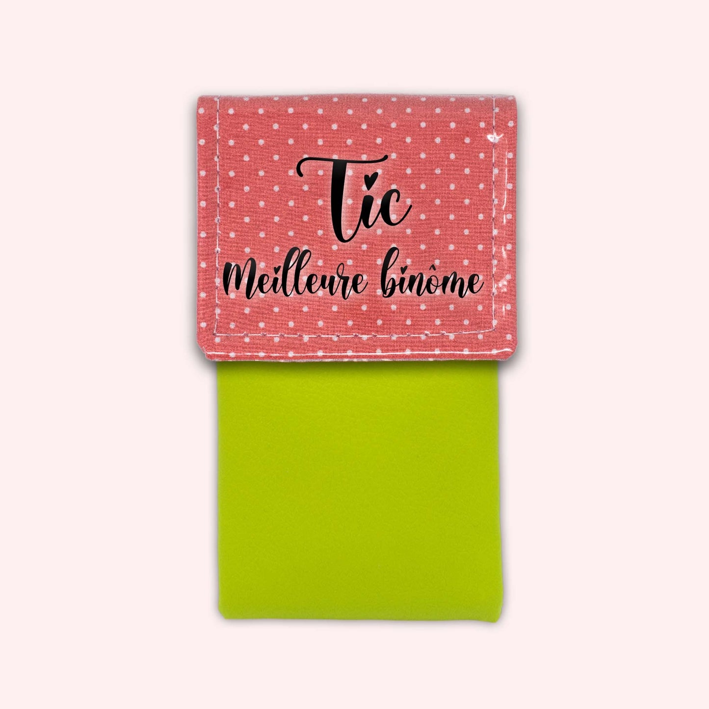 Pochette aimantée Corail Petits Pois