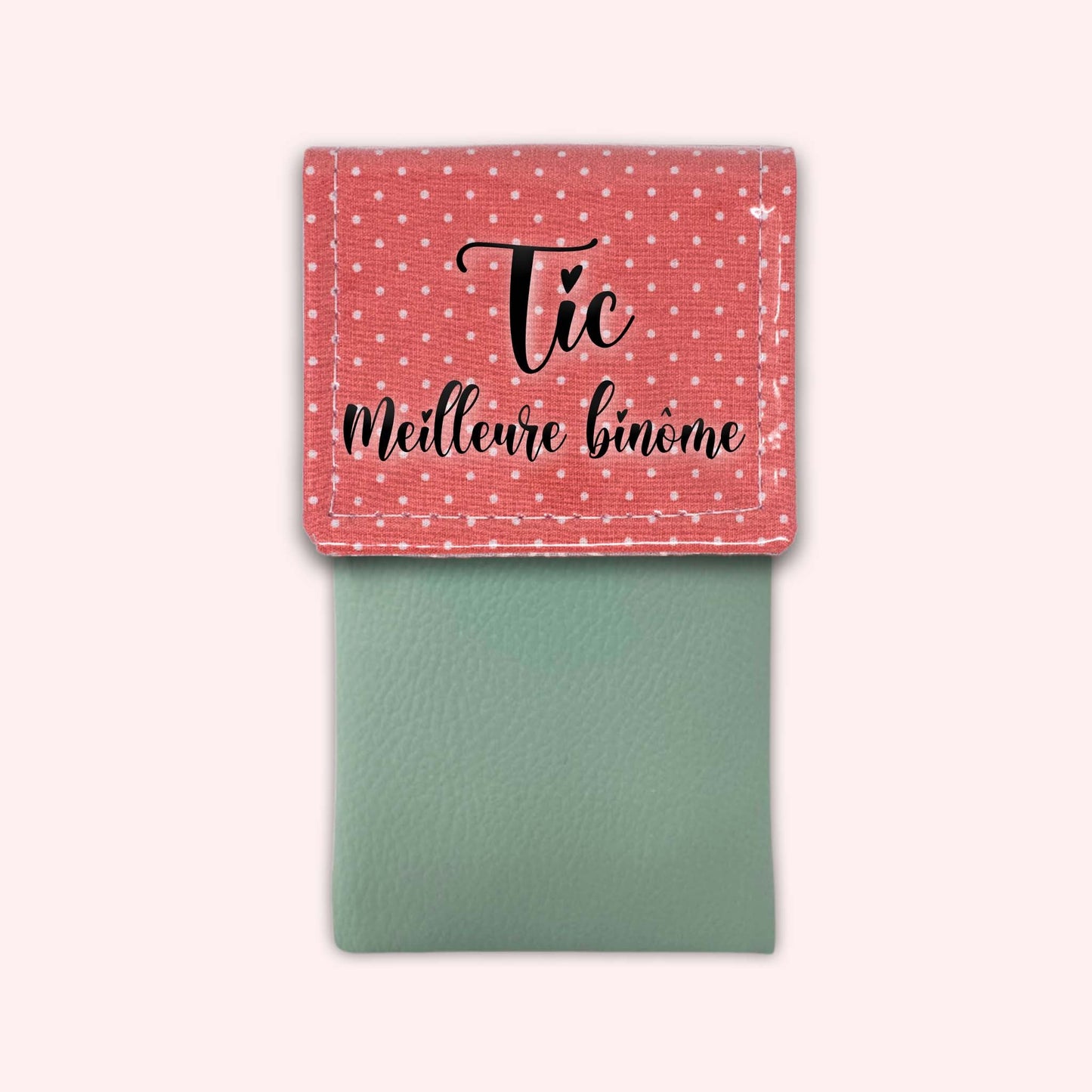 Pochette aimantée Corail Petits Pois