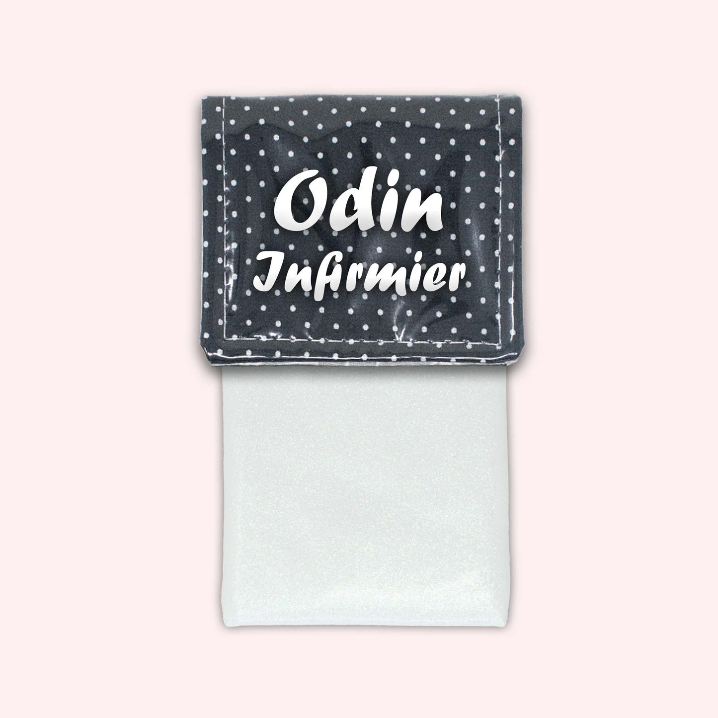 Black Polka Dot Magnetic Pouch