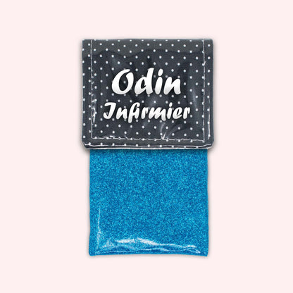 Black Polka Dot Magnetic Pouch