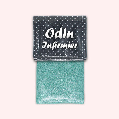 Black Polka Dot Magnetic Pouch