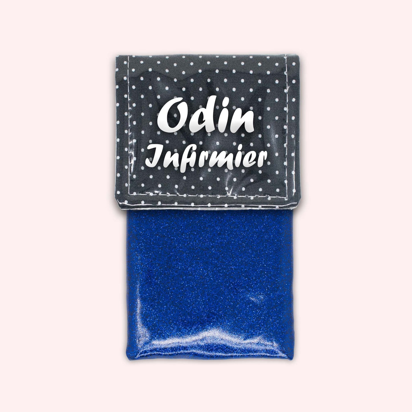 Black Polka Dot Magnetic Pouch