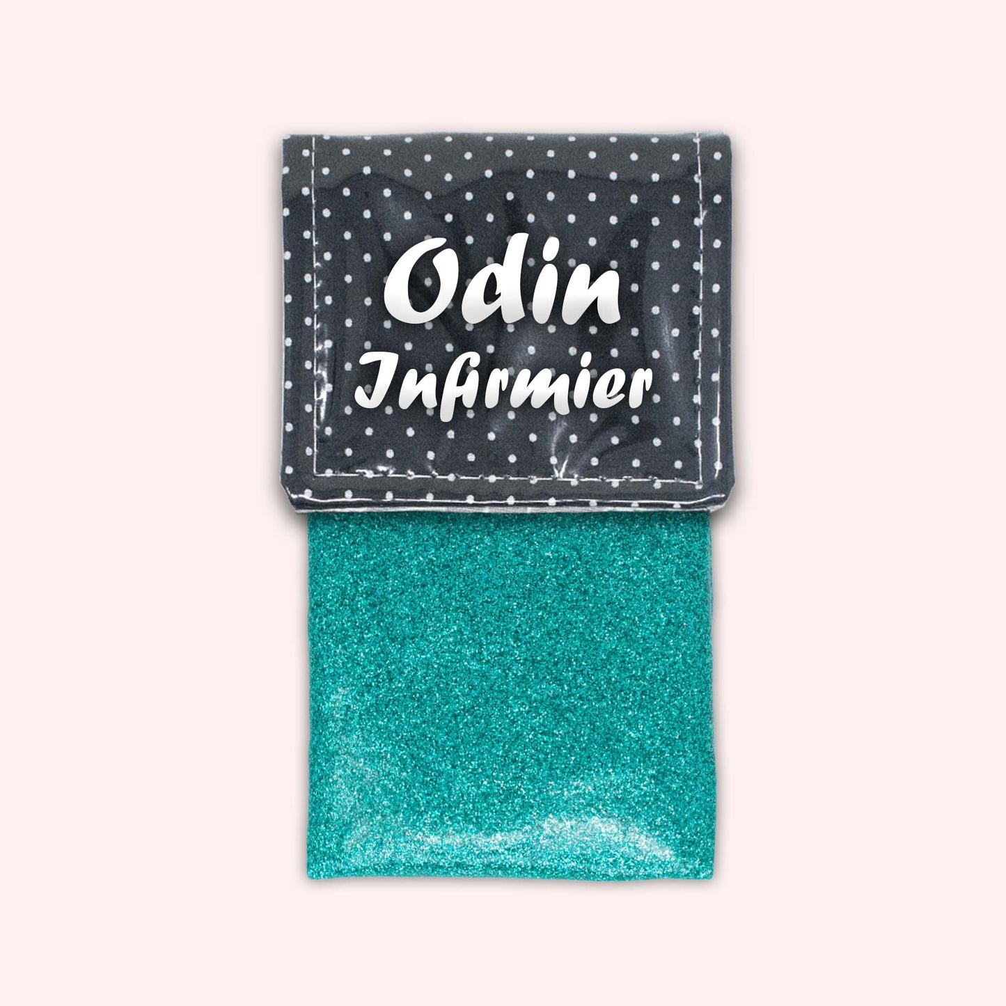 Black Polka Dot Magnetic Pouch