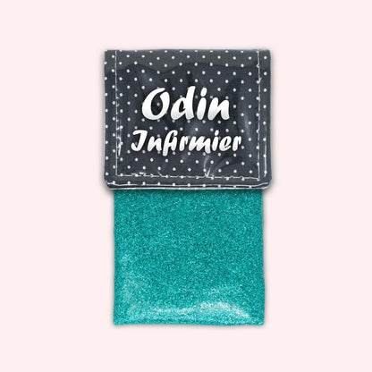 Black Polka Dot Magnetic Pouch