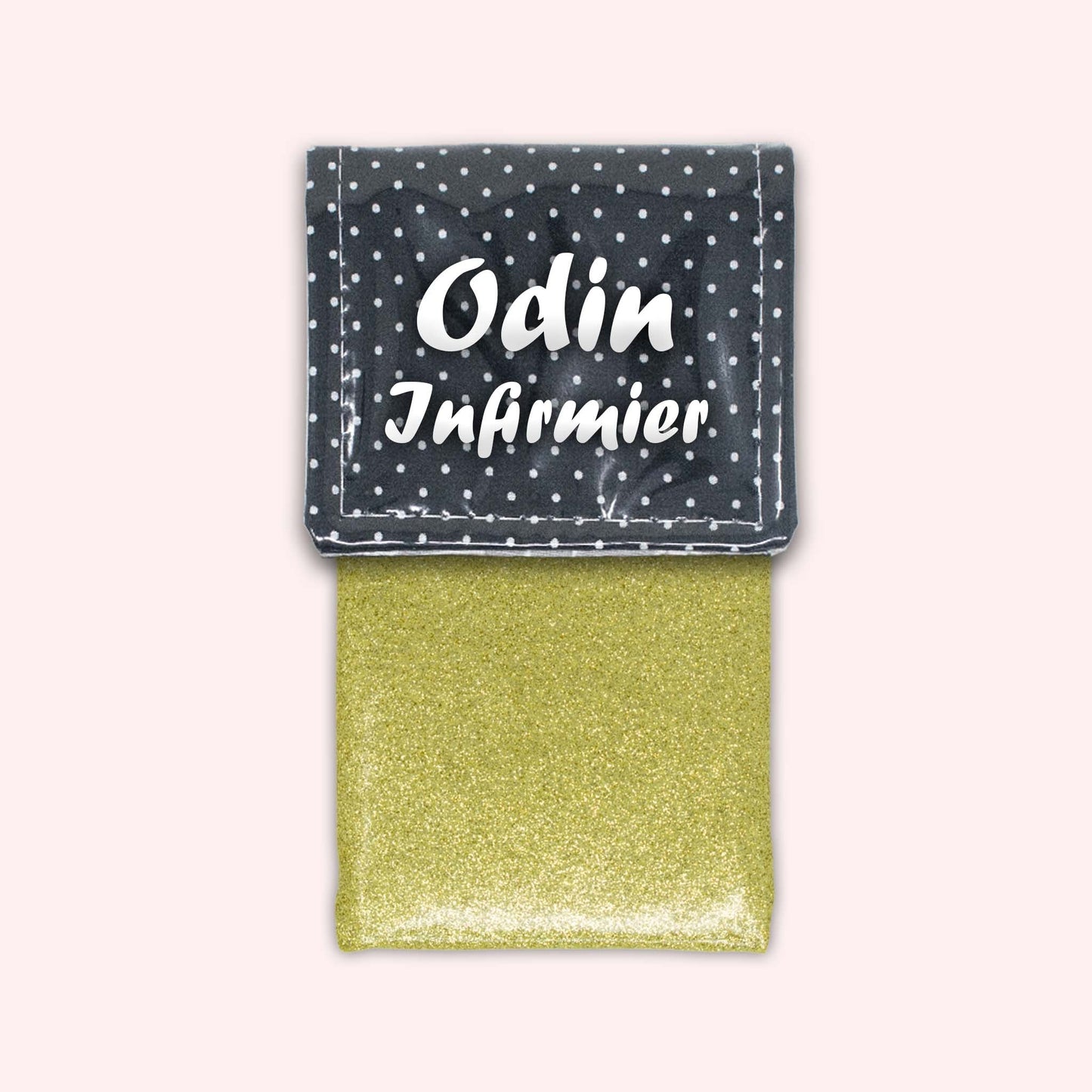 Black Polka Dot Magnetic Pouch