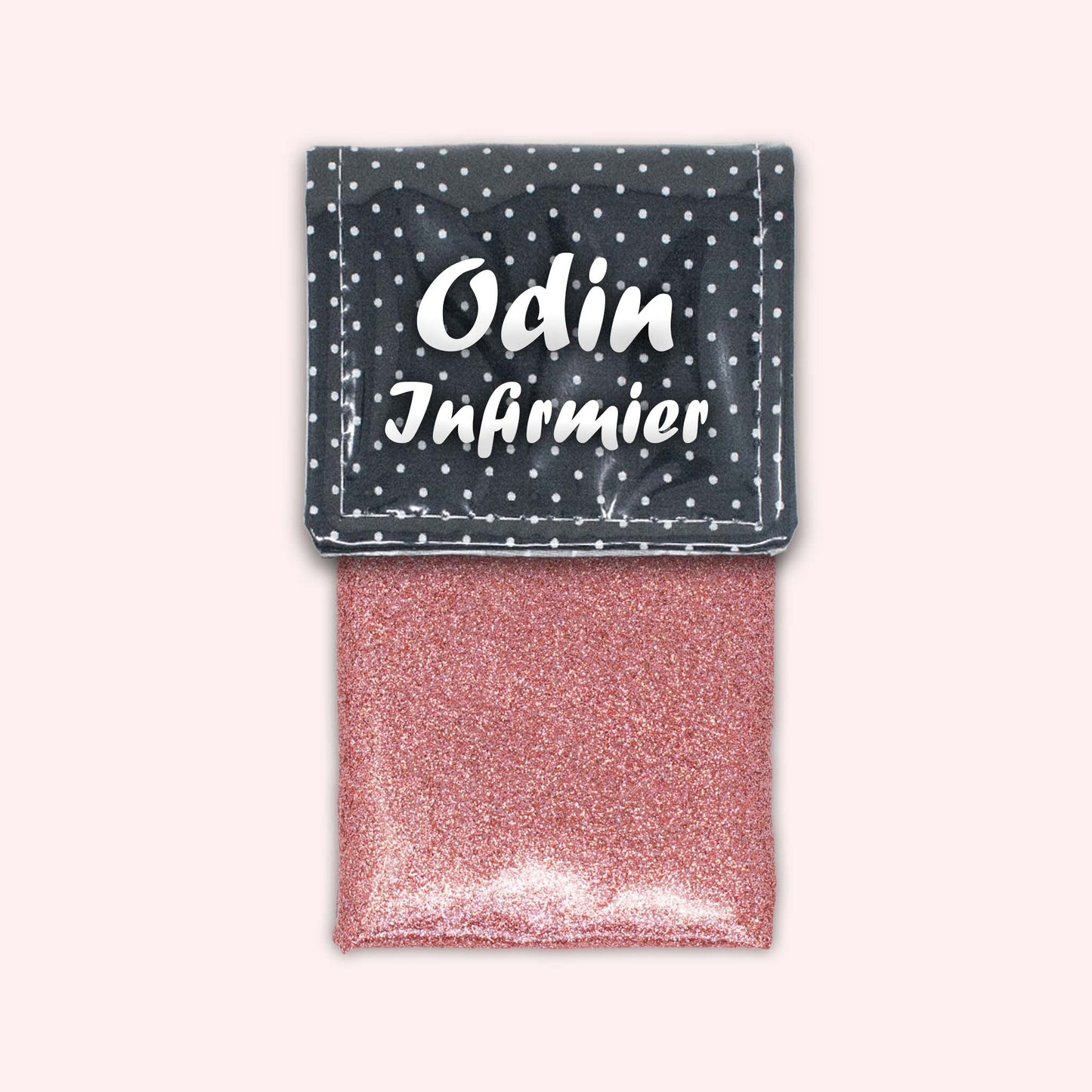 Black Polka Dot Magnetic Pouch
