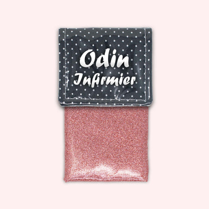 Black Polka Dot Magnetic Pouch