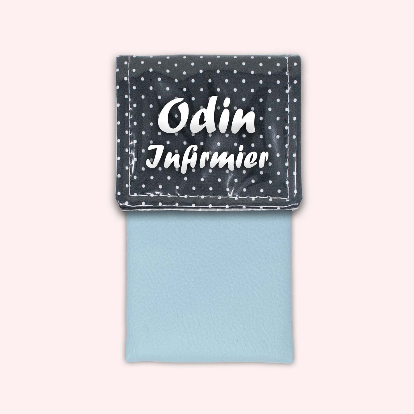 Black Polka Dot Magnetic Pouch