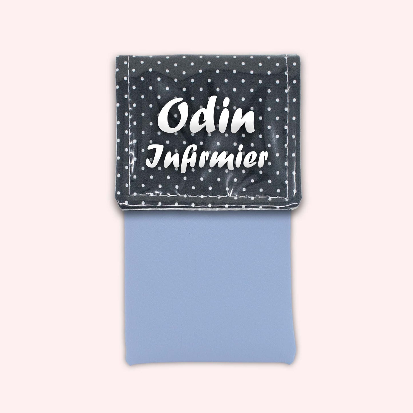 Black Polka Dot Magnetic Pouch