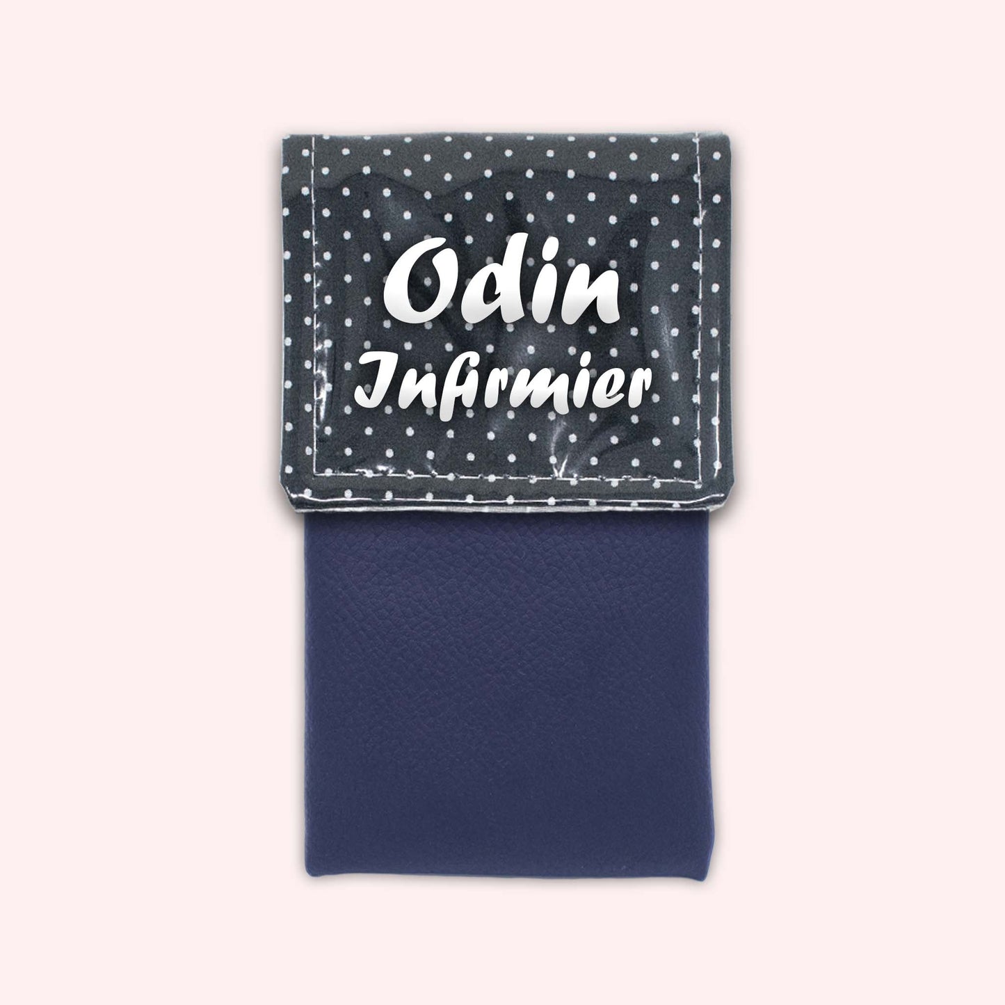 Black Polka Dot Magnetic Pouch