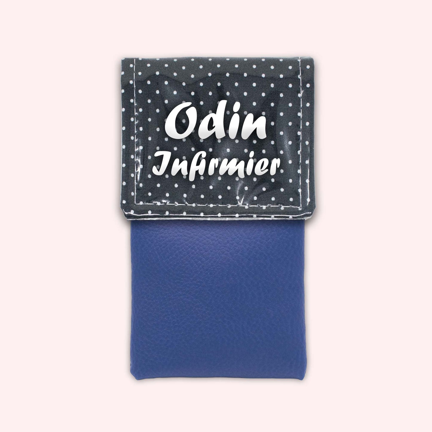 Black Polka Dot Magnetic Pouch
