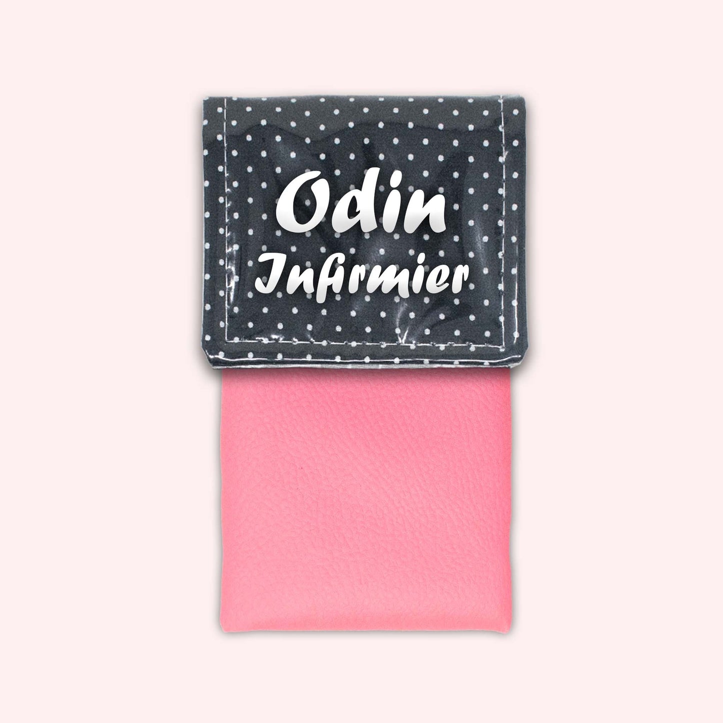 Black Polka Dot Magnetic Pouch