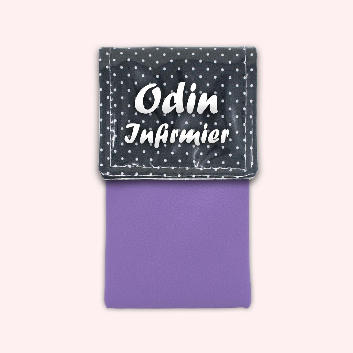Black Polka Dot Magnetic Pouch
