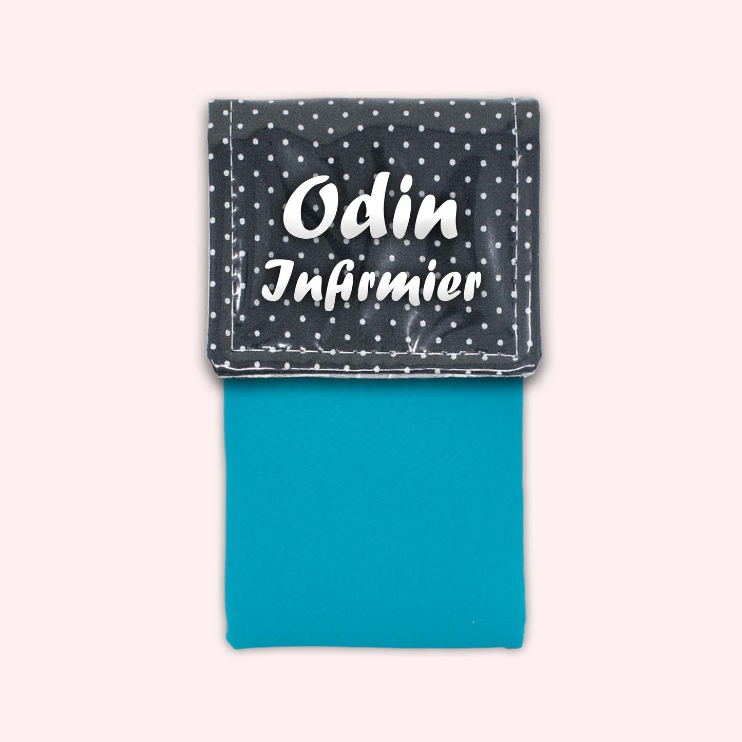 Black Polka Dot Magnetic Pouch