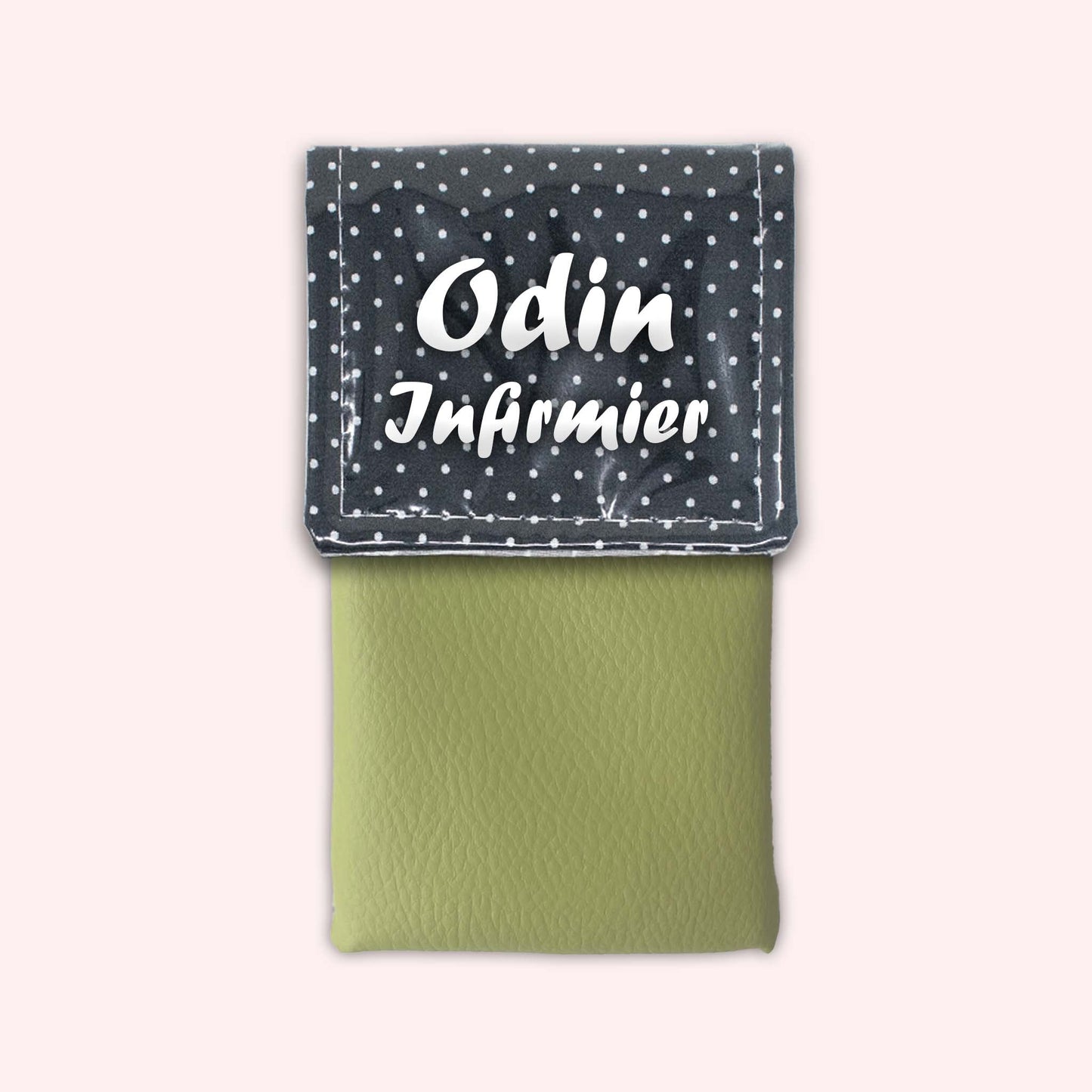 Black Polka Dot Magnetic Pouch