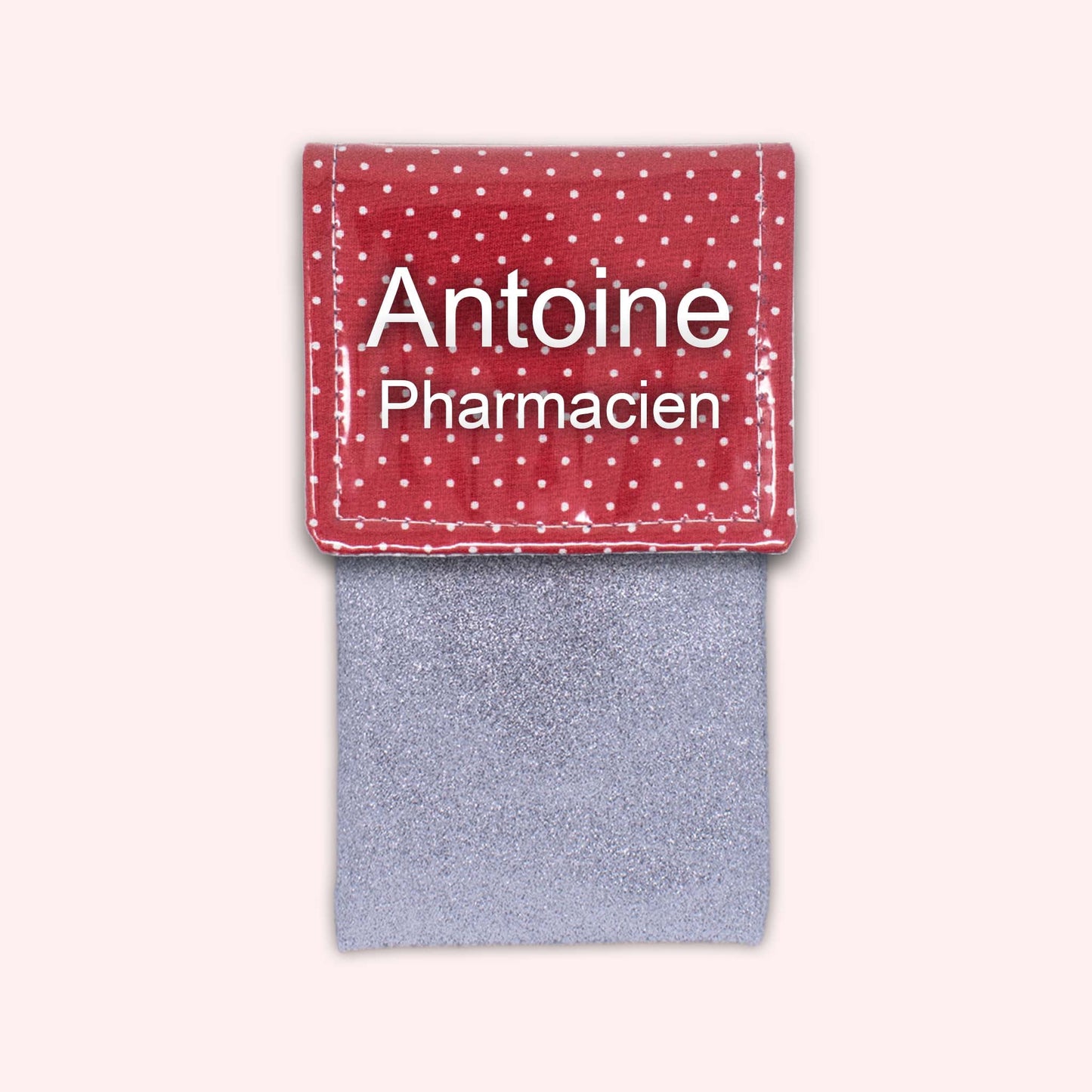 Red Polka Dot Magnetic Pouch