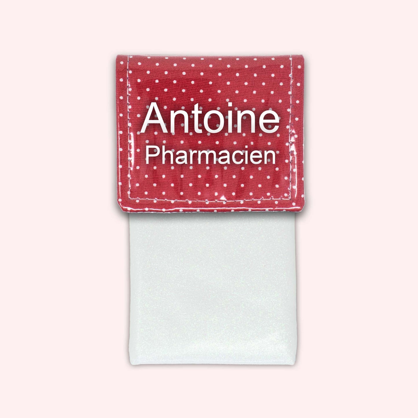 Red Polka Dot Magnetic Pouch