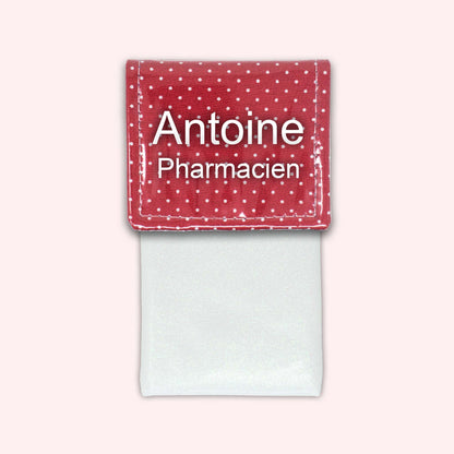 Red Polka Dot Magnetic Pouch