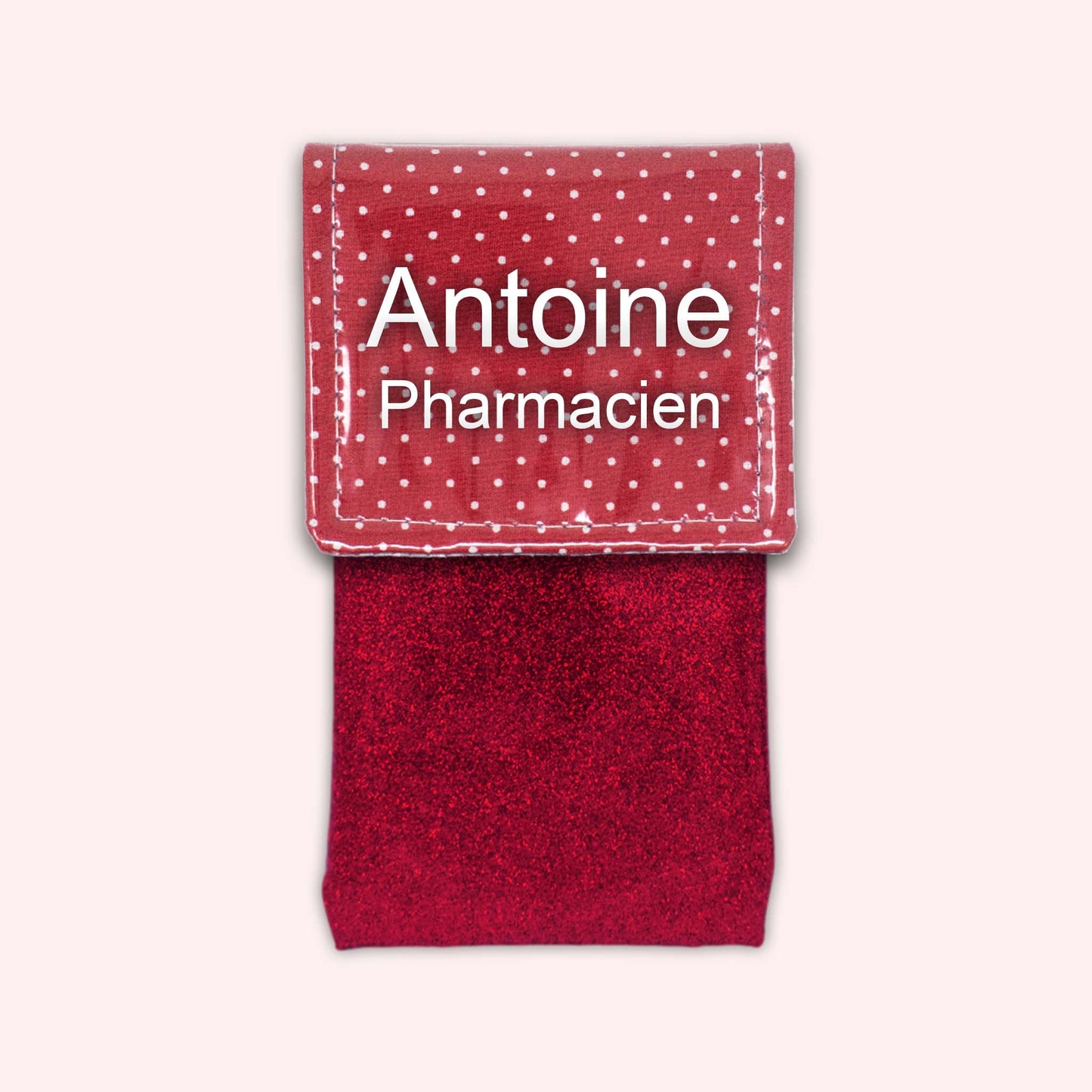 Red Polka Dot Magnetic Pouch