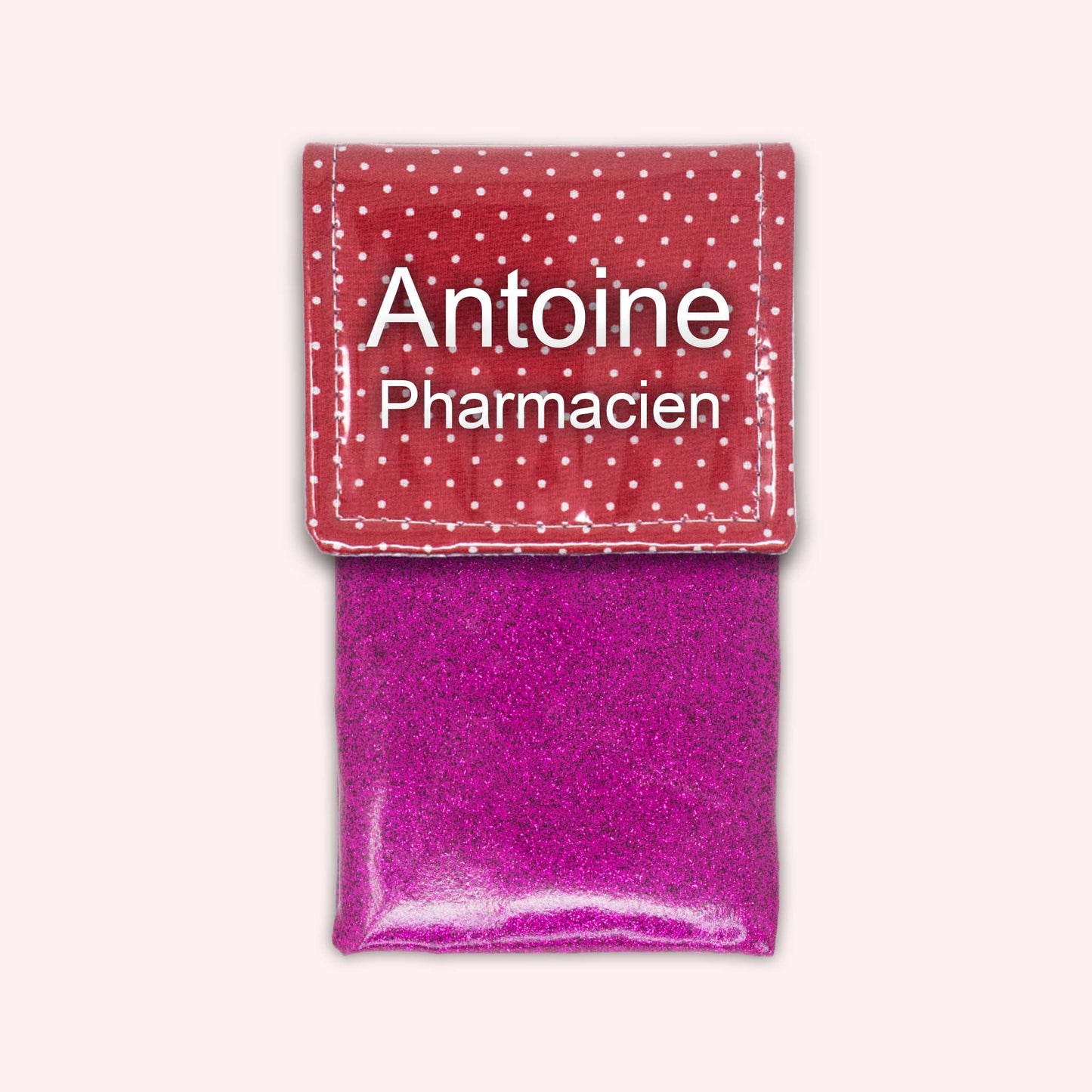 Red Polka Dot Magnetic Pouch