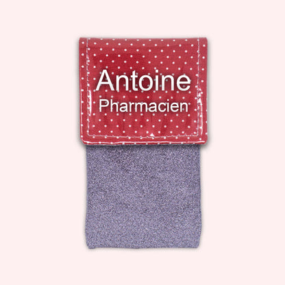 Red Polka Dot Magnetic Pouch
