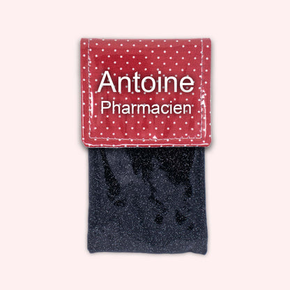 Red Polka Dot Magnetic Pouch