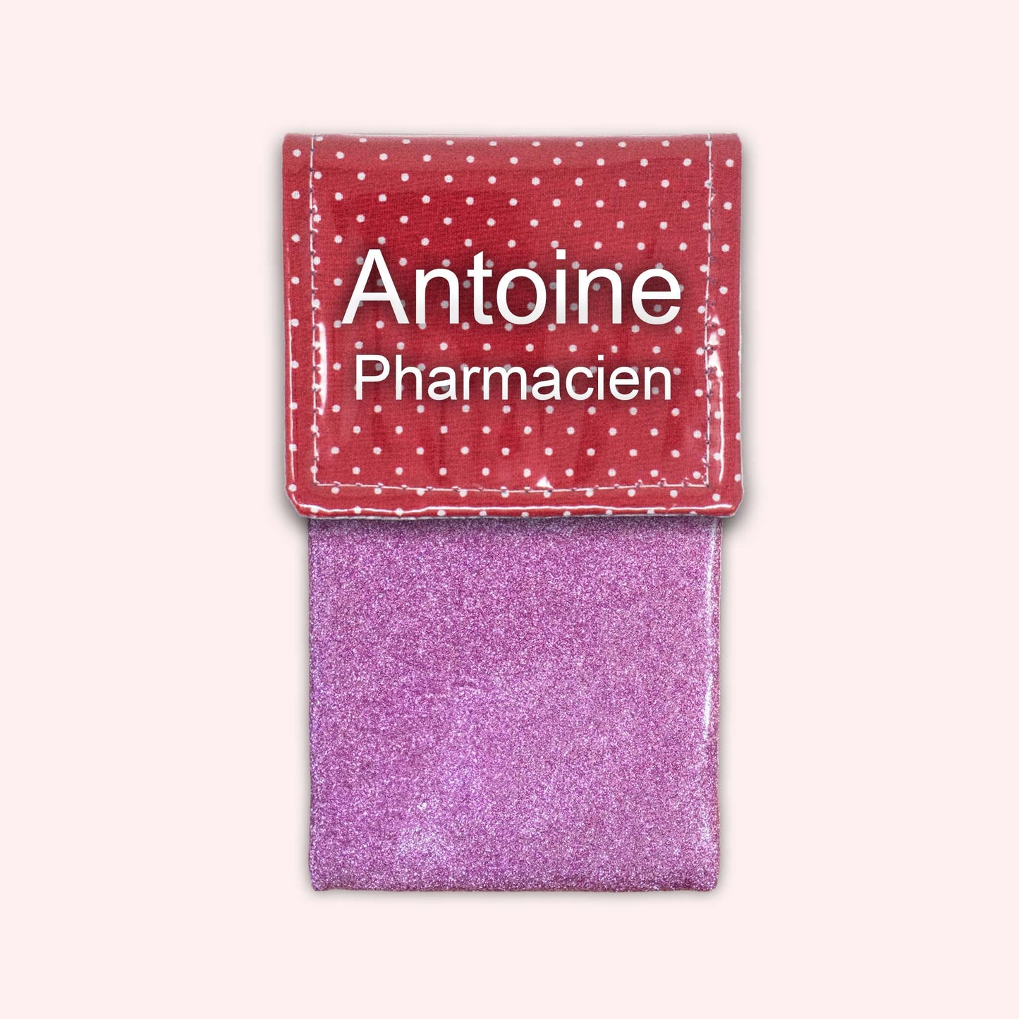 Red Polka Dot Magnetic Pouch
