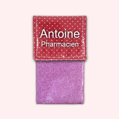Red Polka Dot Magnetic Pouch