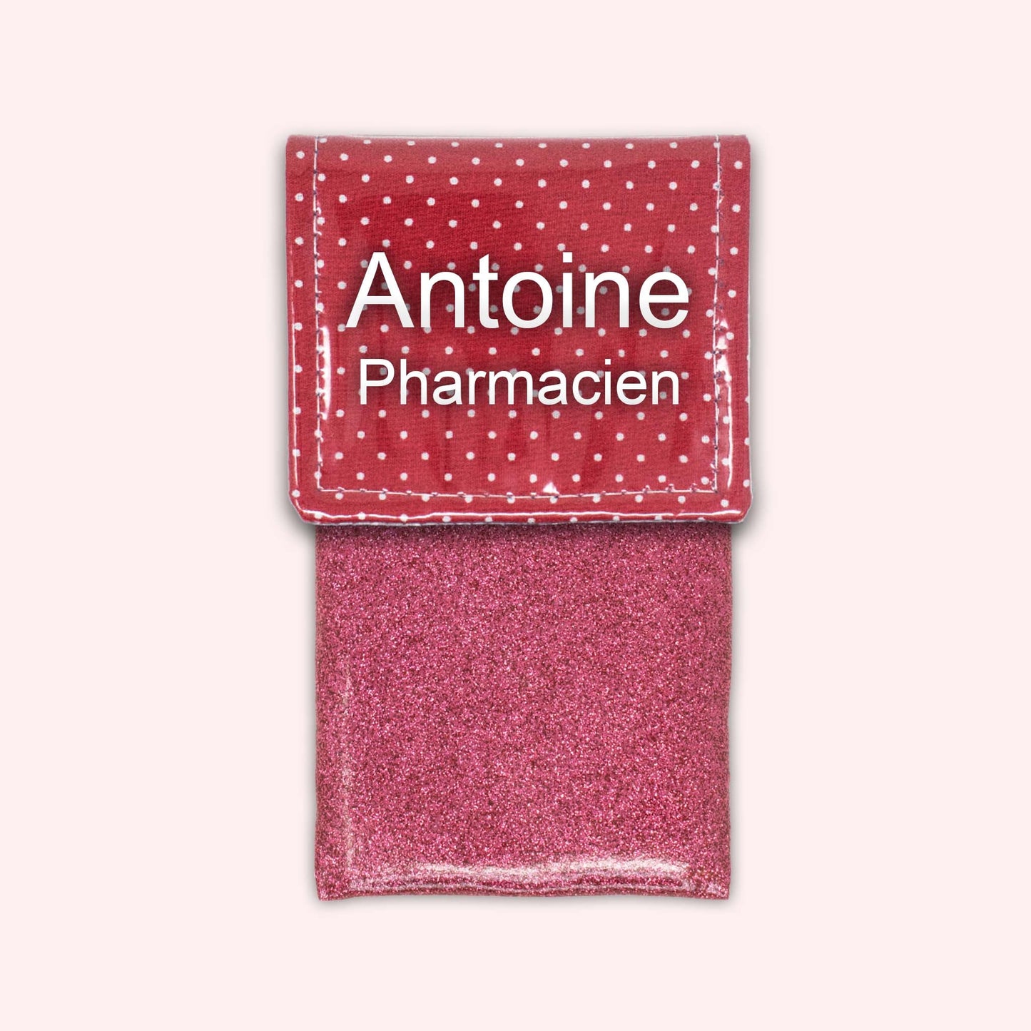 Red Polka Dot Magnetic Pouch