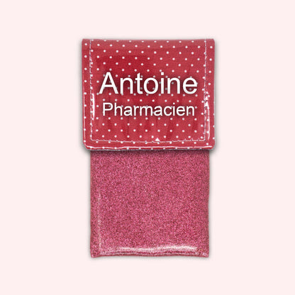 Red Polka Dot Magnetic Pouch
