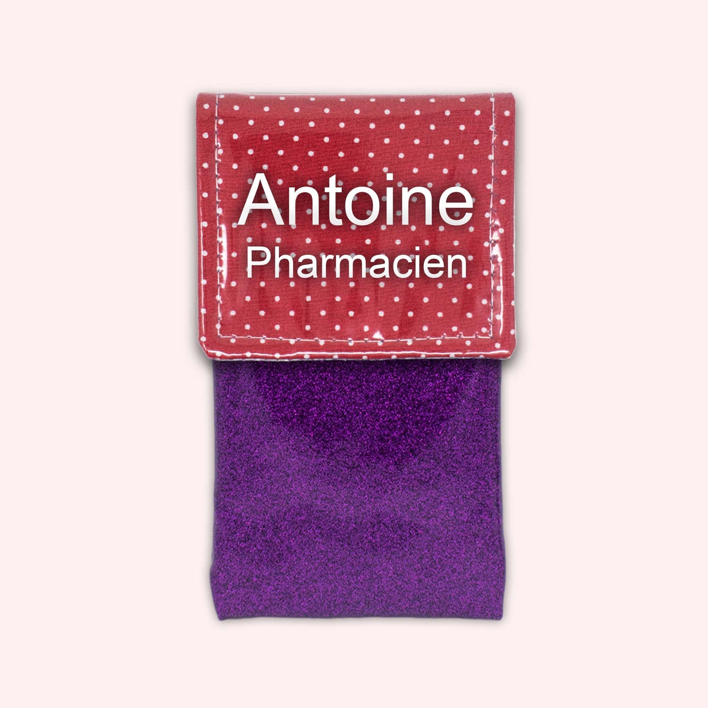 Red Polka Dot Magnetic Pouch
