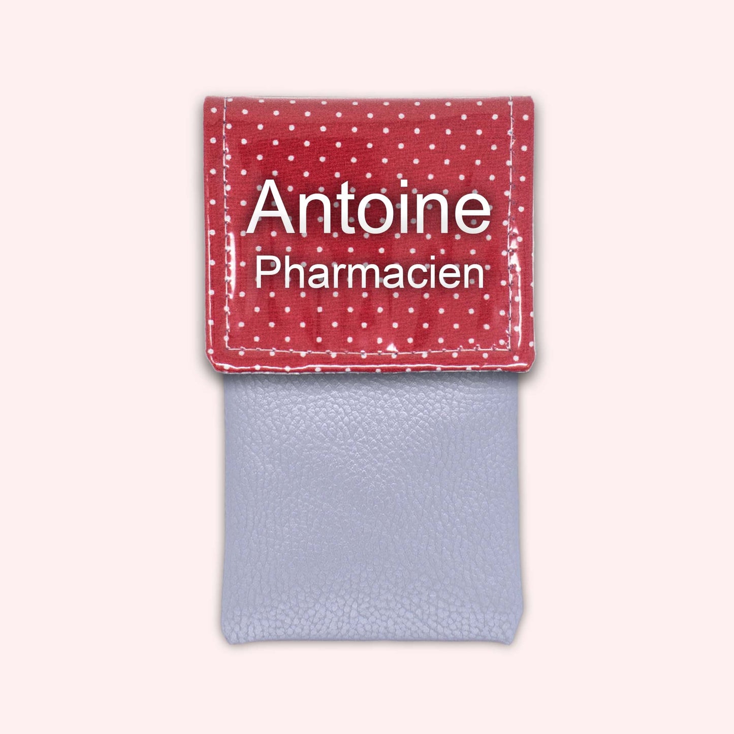 Red Polka Dot Magnetic Pouch