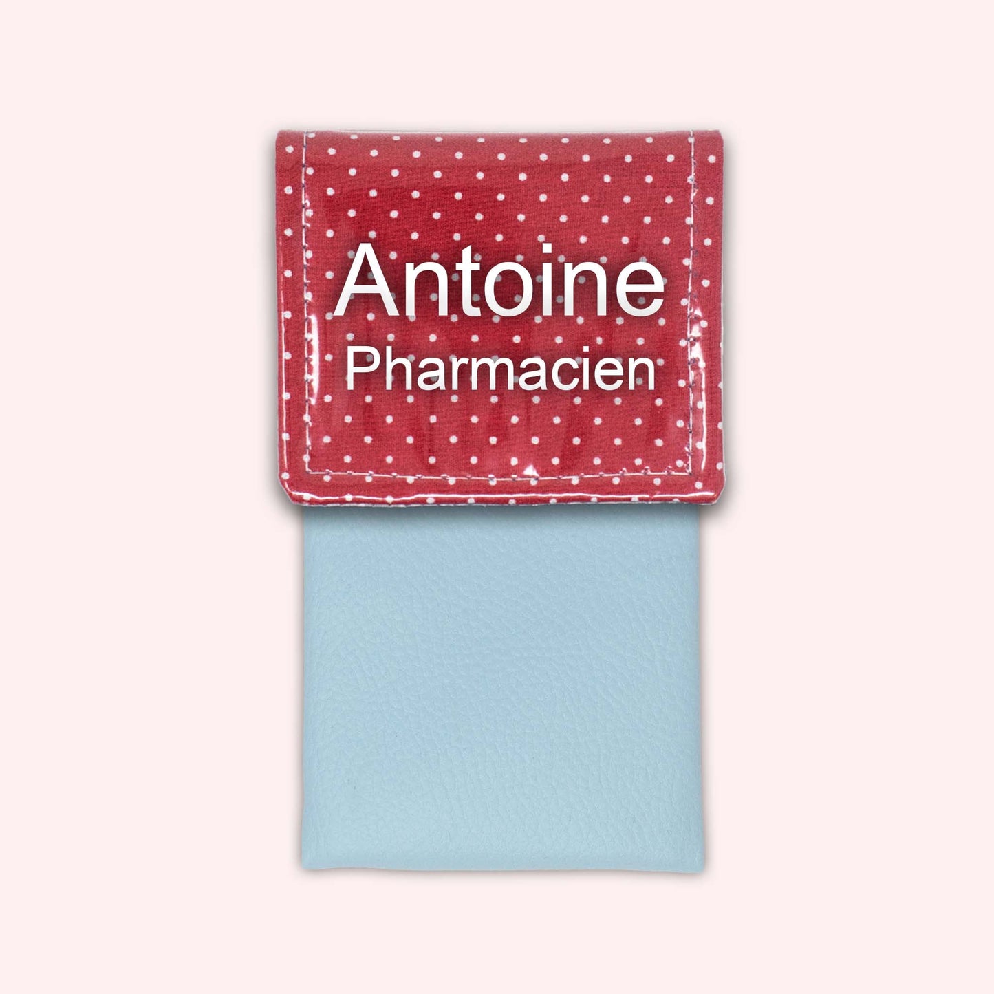 Red Polka Dot Magnetic Pouch