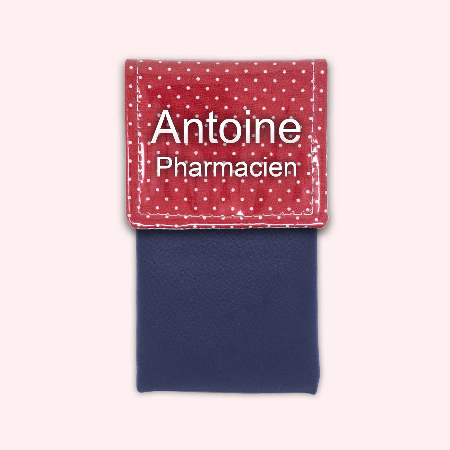 Red Polka Dot Magnetic Pouch