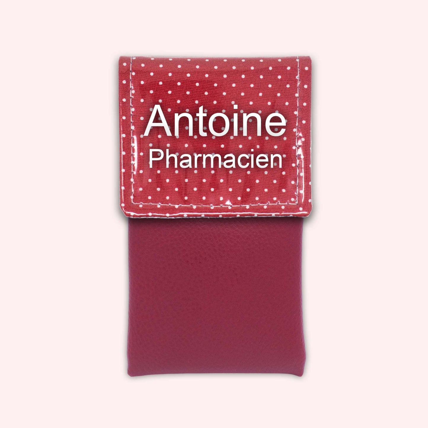 Red Polka Dot Magnetic Pouch