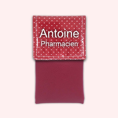 Red Polka Dot Magnetic Pouch