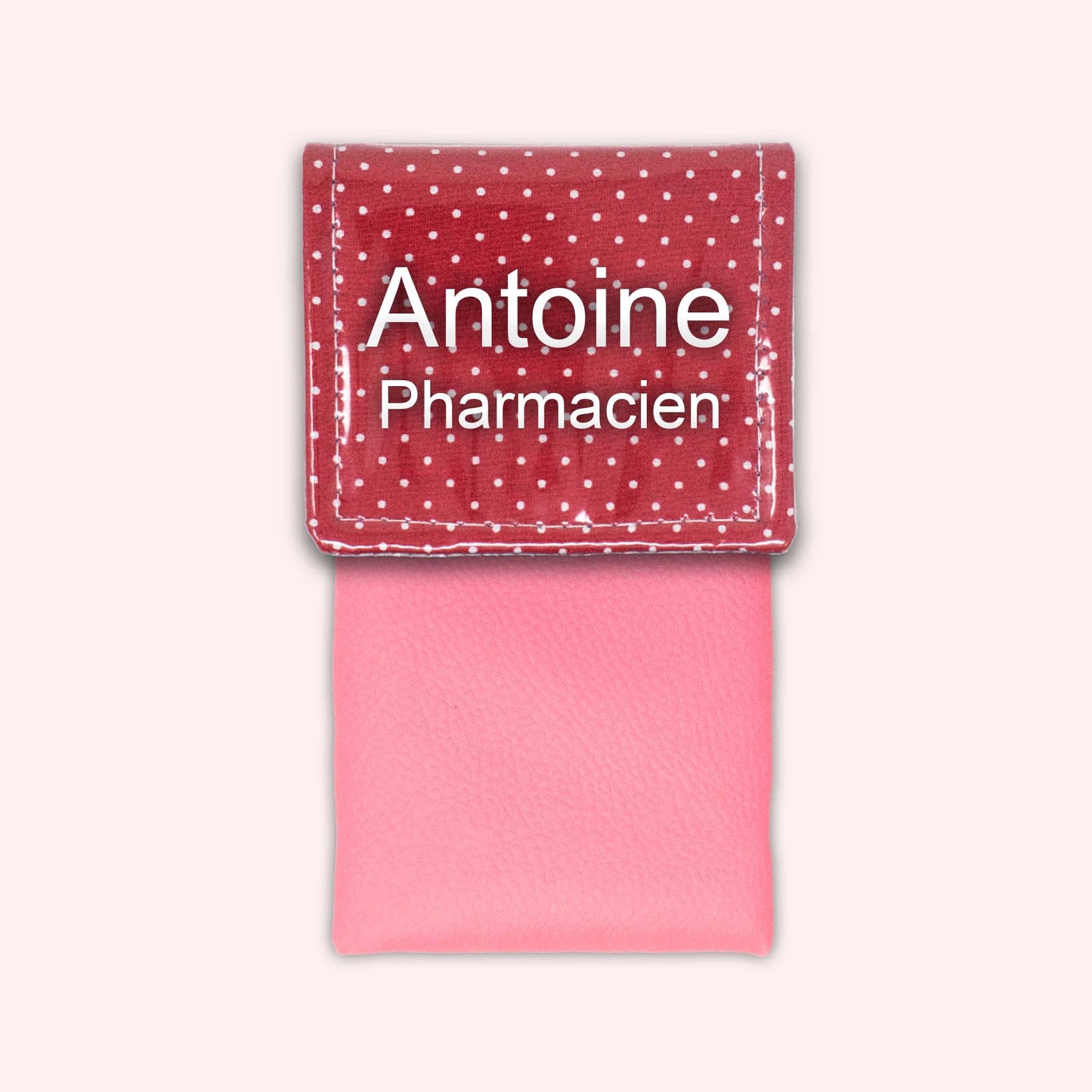 Red Polka Dot Magnetic Pouch