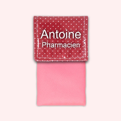Red Polka Dot Magnetic Pouch