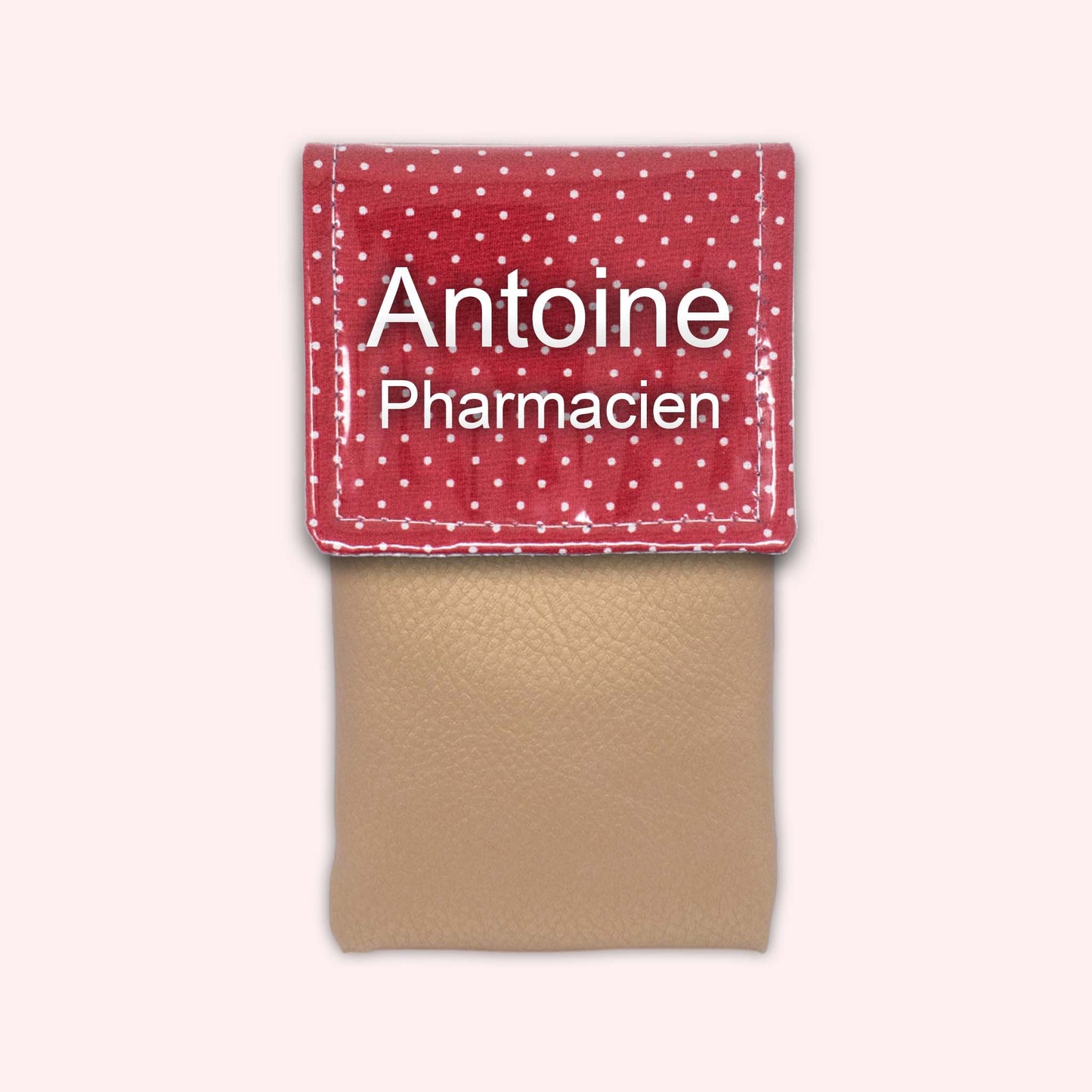 Red Polka Dot Magnetic Pouch