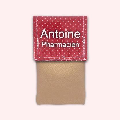 Red Polka Dot Magnetic Pouch